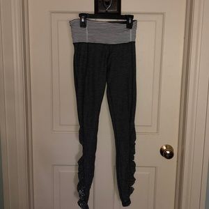 Grey LuluLemon Reversible Leggings